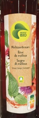 Sirop bio rêve de mélisse