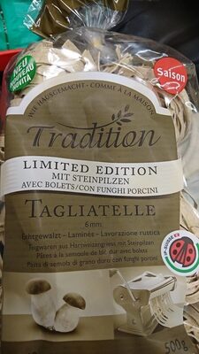 Tagliatele tradition aux bolets