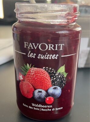 Waldbeeren marmelade front packaging