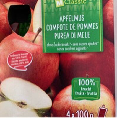 Apfelmus Beutel