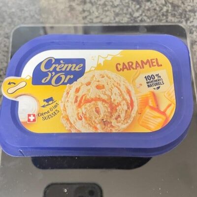 Glace caramel