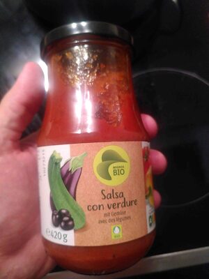 Salsa con verdure