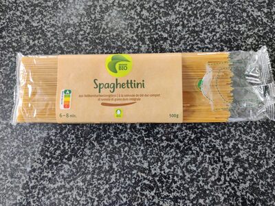 Spaghettini Vollkorn Hartweissengriess