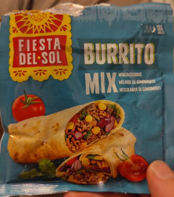 Burrito Mix front packaging
