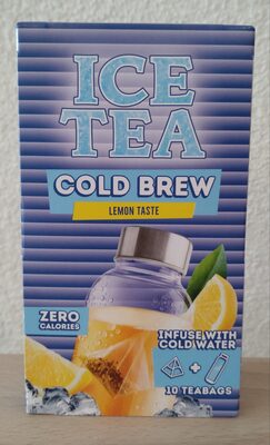 Ice tea - Cold brew - Lemon taste