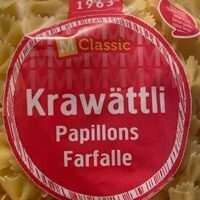 Krawättli Papillons Farfalle Semola Egg Pasta