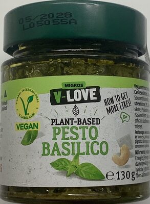 Pesto végane au basilic