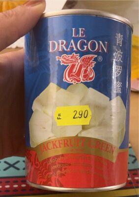 Jacquier vert dans l’eau front packaging