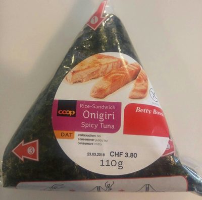 Onigiri spicy tuna