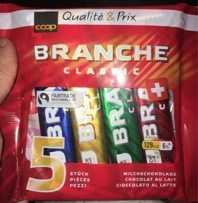 Chocolat front packaging