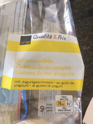 Vollreiswaffeln Mit Jogurtgeschmack