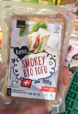 Smokey Bio Tofu front packaging