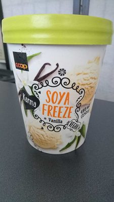 Qualité & Prix soya freeze vegan ice vanille front packaging