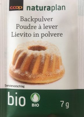 Coop Naturaplan Backpulver