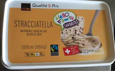 Stracciatella front packaging