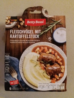 Fricandeaux and mashed potatoes