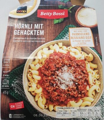 Cornettes à la viande