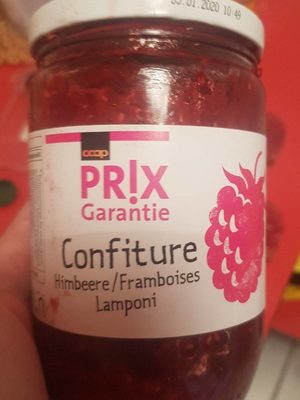 Confiture front packaging