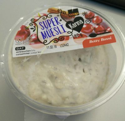 Super Müesli front packaging