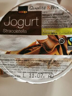 Jogurt stracciatella