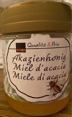 Miel d'acacia front packaging