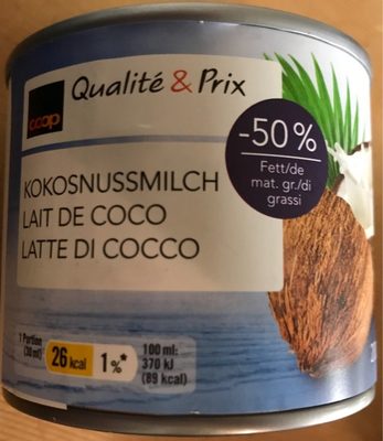 Lait de coco