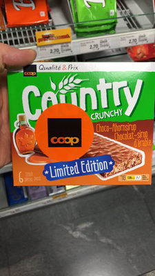 Qualité&Prix : Country : Crunchy : Chocolat-sirop d'érable
