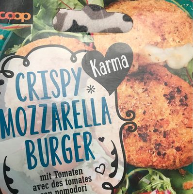 Crispy Mozzarella Burger Mit Tomaten