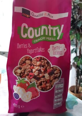 Country crunchy müesli berries & yogurtflakes