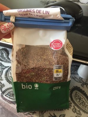 Graines de lin bio
