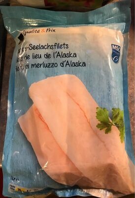 Fisch Filet de lieu de l'Alaska MSC