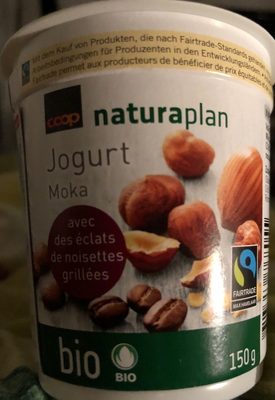 Coop Naturaplan Bio Fairtrade Jogurt Mokka front packaging