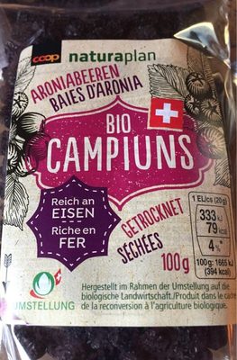 Baies d'Aronia séchées