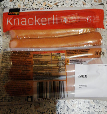 Knackerli front packaging