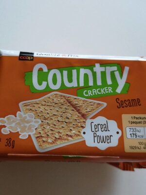 Country cracker sésame