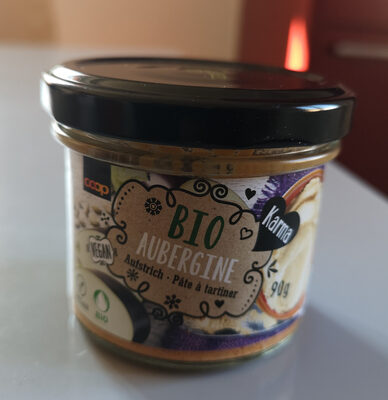 Bio Aubergine- pâte à tartiner
