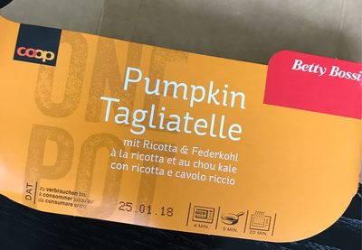 Pumpkin Tagliatelle