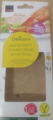 Charcuterie à base de soja et pois