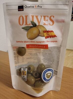Oliven grün Hojiblanca front packaging