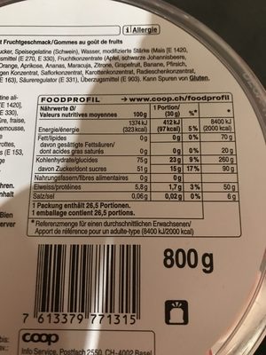 Pr!x Garantie Mix Box Bonbons gélifiés