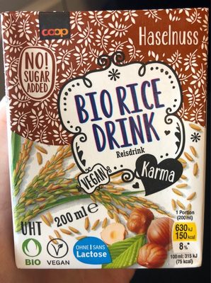 Bio rice drink