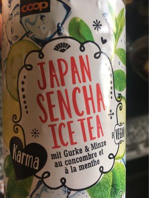 Japan sencha ice tea