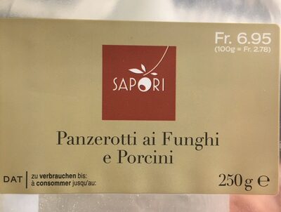 Panzerotti ai funghi e porcini