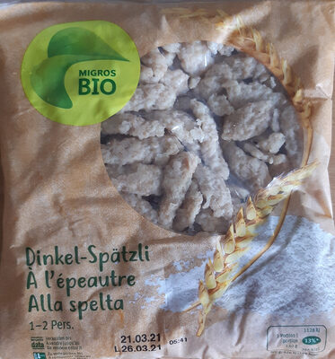 Spätzli à l'épeautre