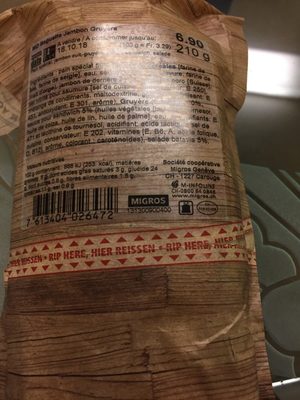 Sandwich jambon gruyère