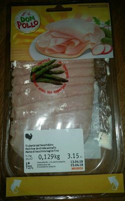 Tutenbrust hauchdünn