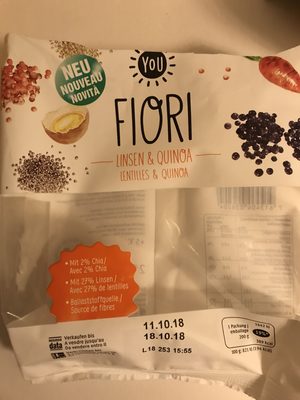 Fiori lentilles et quinoa