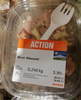 Wurst-Käsesalat
