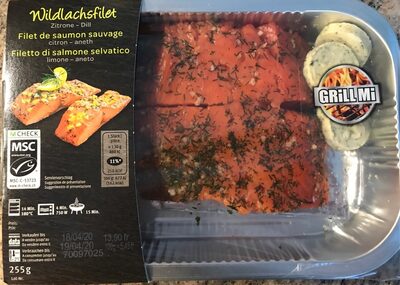 Filet de saumon sauvage