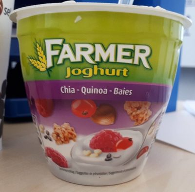 Farmer joghurt chia-quinoa-baies
